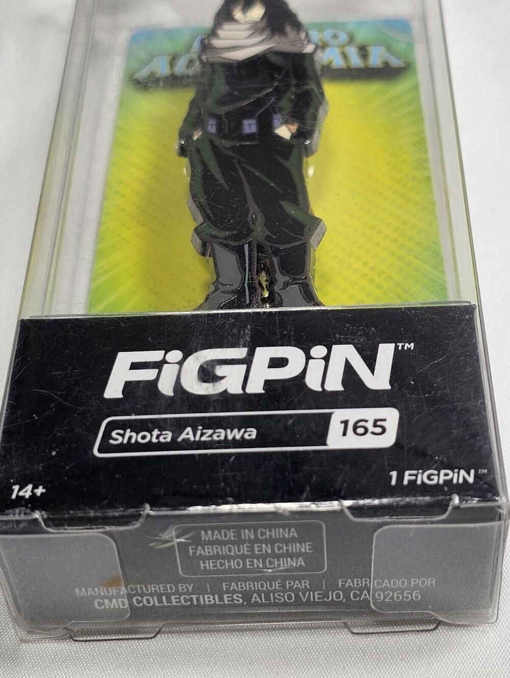 FiGPiN My Hero Academia: Shota Aizawa 165 CMD Collectibles New Collector's MHA - Picture 2 of 8
